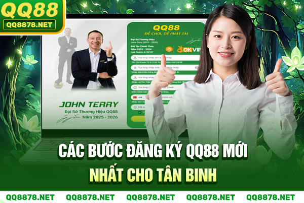 Các bước đăng ký QQ88 mới nhất cho tân binh